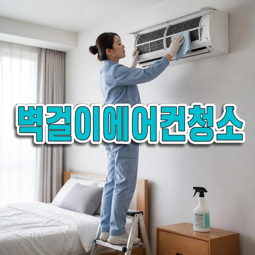 강원특별자치도 청소업체추천 - 벽걸이에어컨청소 관련 상담 안내 이미지