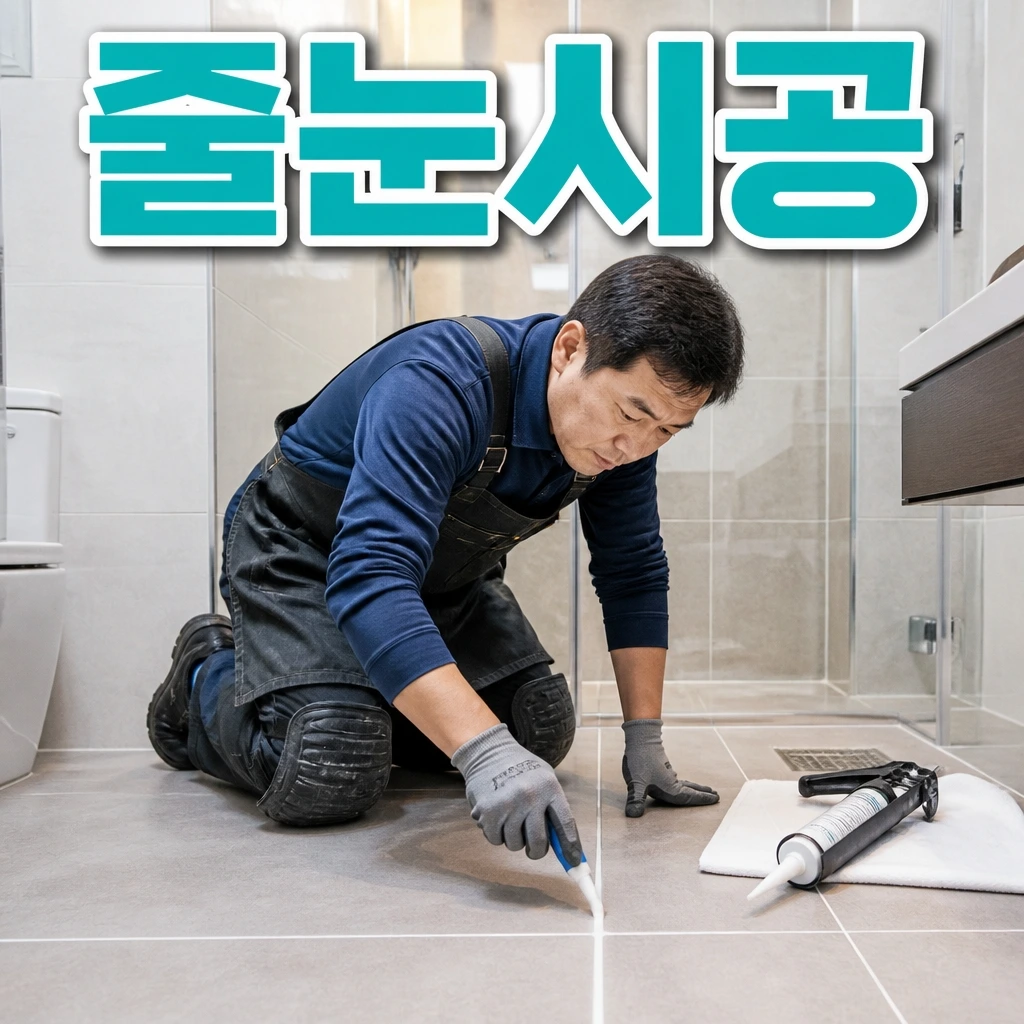 대구광역시 청소업체추천 - 줄눈시공 관련 상담 안내 이미지