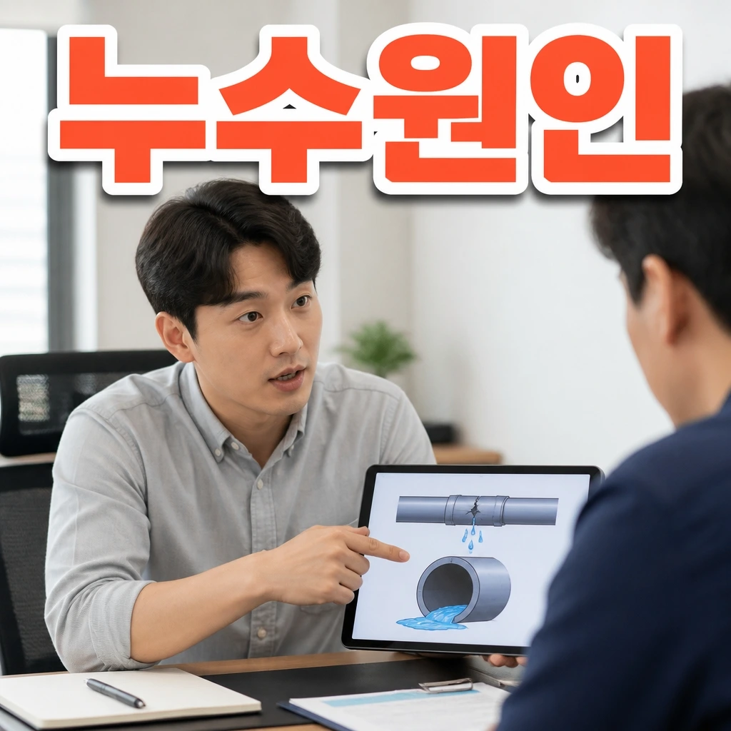 강원특별자치도 배관누수상담 - 누수원인 관련 상담 안내 이미지