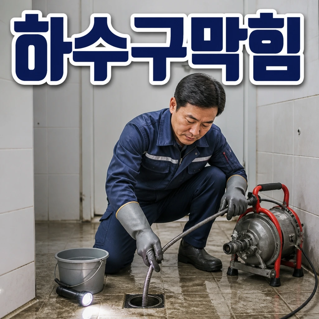 대전광역시 배관누수상담 - 하수구막힘 관련 상담 안내 이미지